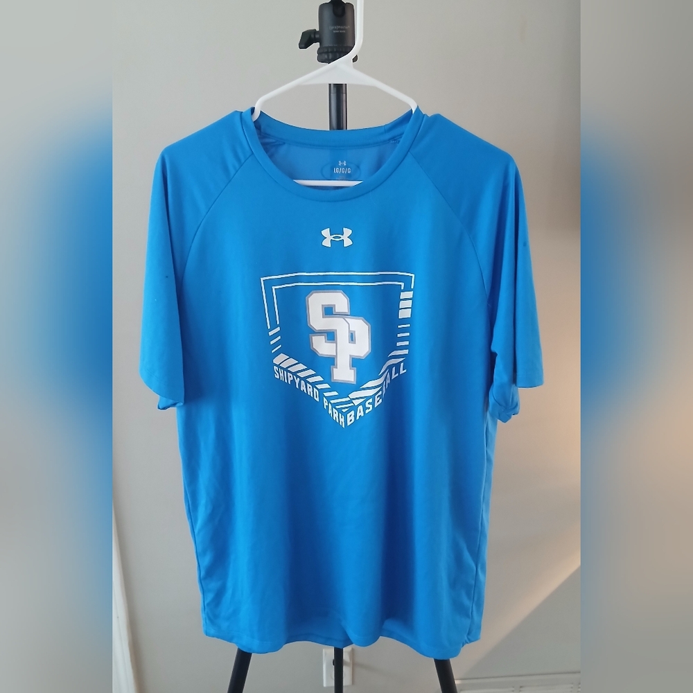 Under Armour Blue 'SP' Graphic Athletic Tee